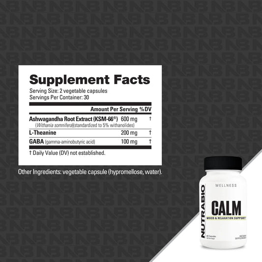 NUTRABIO - CALM 60CAPS