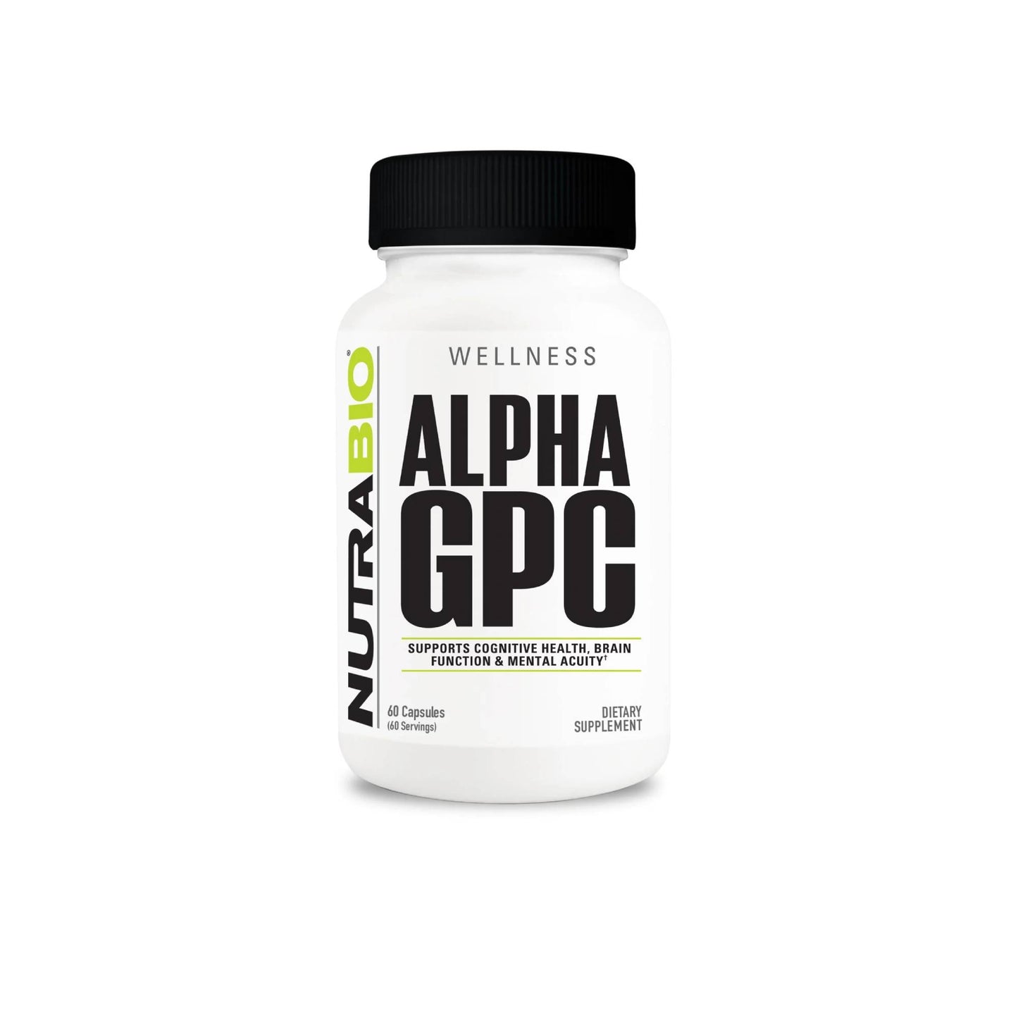 Nutrabio – Alpha GPC 60CAPS