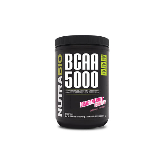 NUTRABIO BCAA 5000 DRAGON FRUIT CANDY 60 Servings