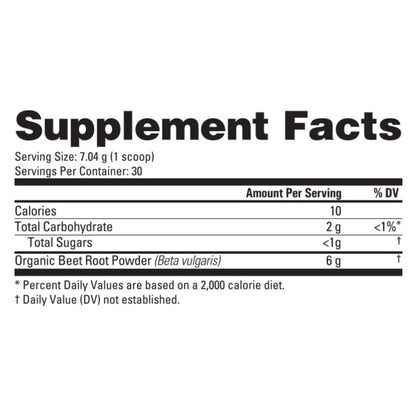 NUTRABIO - Beet Root Powder MIXED BERRY 211g