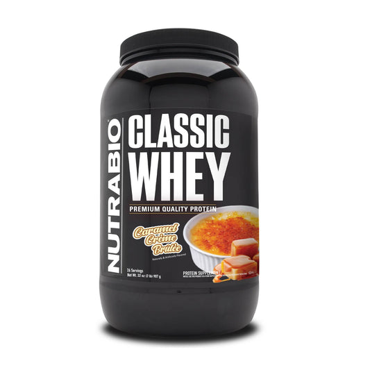Nutrabio – Classic Whey CARAMEL CRÈME BRULEE 2lbs
