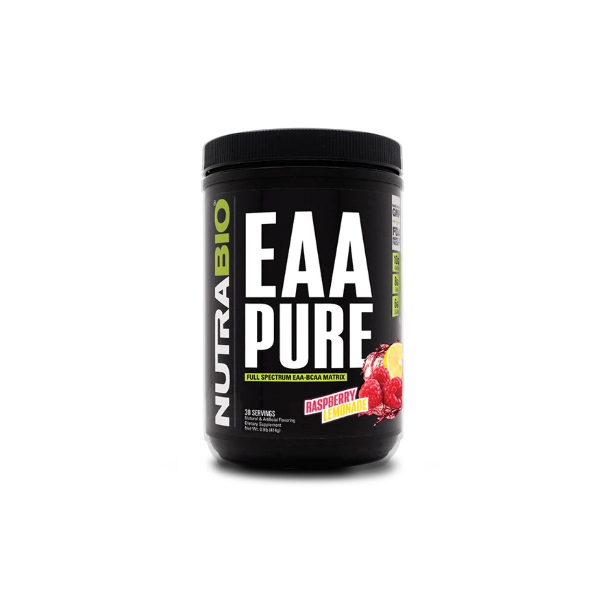 Nutrabio - EAA PURE RASPBERRY LEMONADE 30 Servings – Nutrition Depot ...