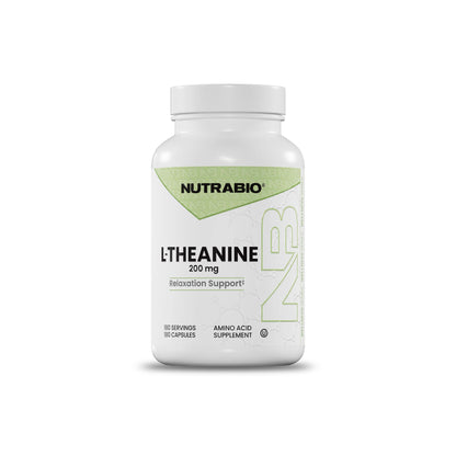 NUTRABIO - L-THEANINE (200MG) 90VCAPS