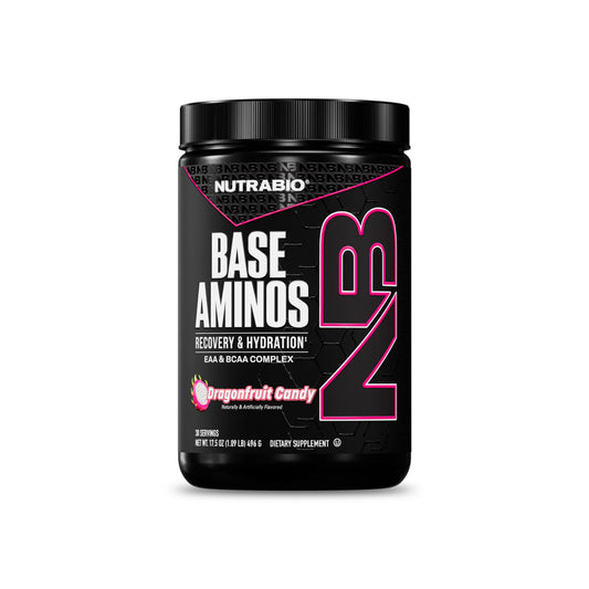 Nutrabio - Base Aminos DRAGON FRUIT CANDY 30 Servings