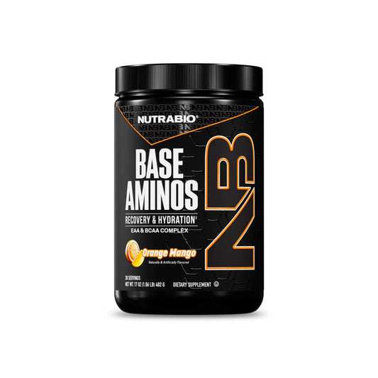 Nutrabio - Base Aminos ORANGE MANGO 30 Servings