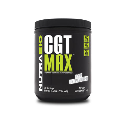 Nutrabio – CGT MAX UNFLAVORED 40 servings