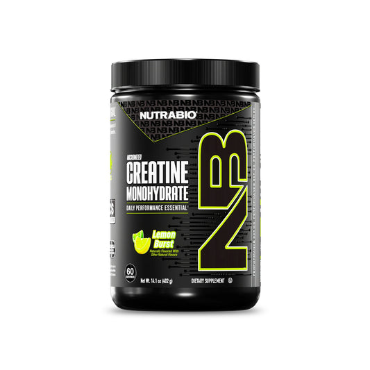 Nutrabio – Creatine Monohydrate LEMON BURST 402g