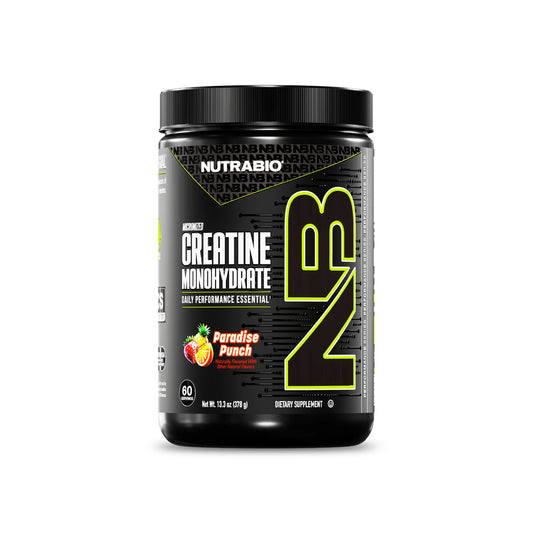 Nutrabio – Creatine Monohydrate PARADISE PUNCH 378g