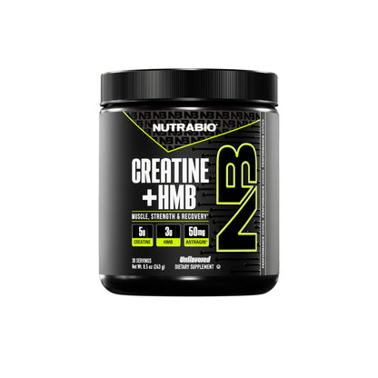 Nutrabio – Creatine + HMB UNFLAVORED 30 servings