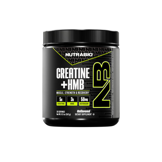 Nutrabio – Creatine + HMB UNFLAVORED 30 servings