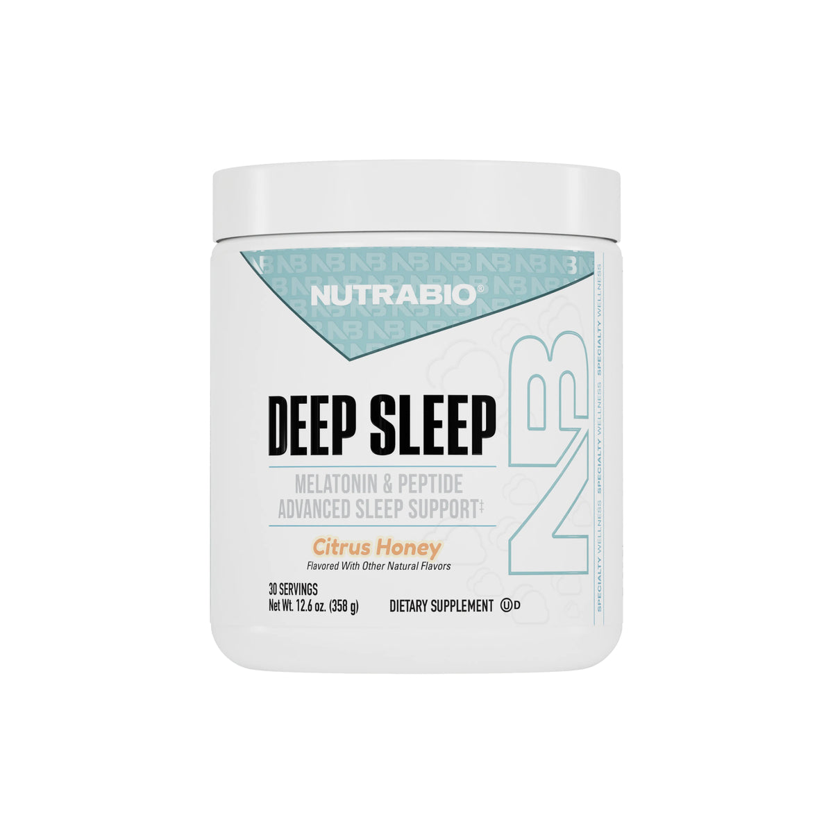 Nutrabio - Deep Sleep CITRUS HONEY 30 Servings