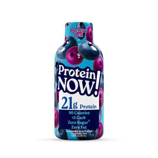 Nutrabio - Protein Now Protein Shot BLUEBERRY ACAI 100ml