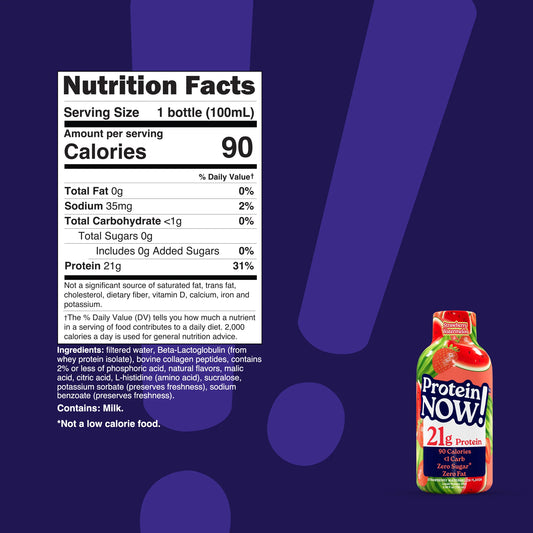 Nutrabio - Protein Now Protein Shot STRAWBERRY WATERMELON 100ml