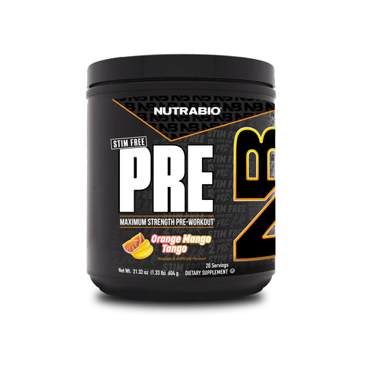 Nutrabio - Pre Stim Free - ORANGE MANGO TANGO 20 servings