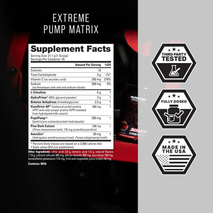 Nutrabio – Unbound Bloodline BLOOD MOON CHERRY 20 Servings