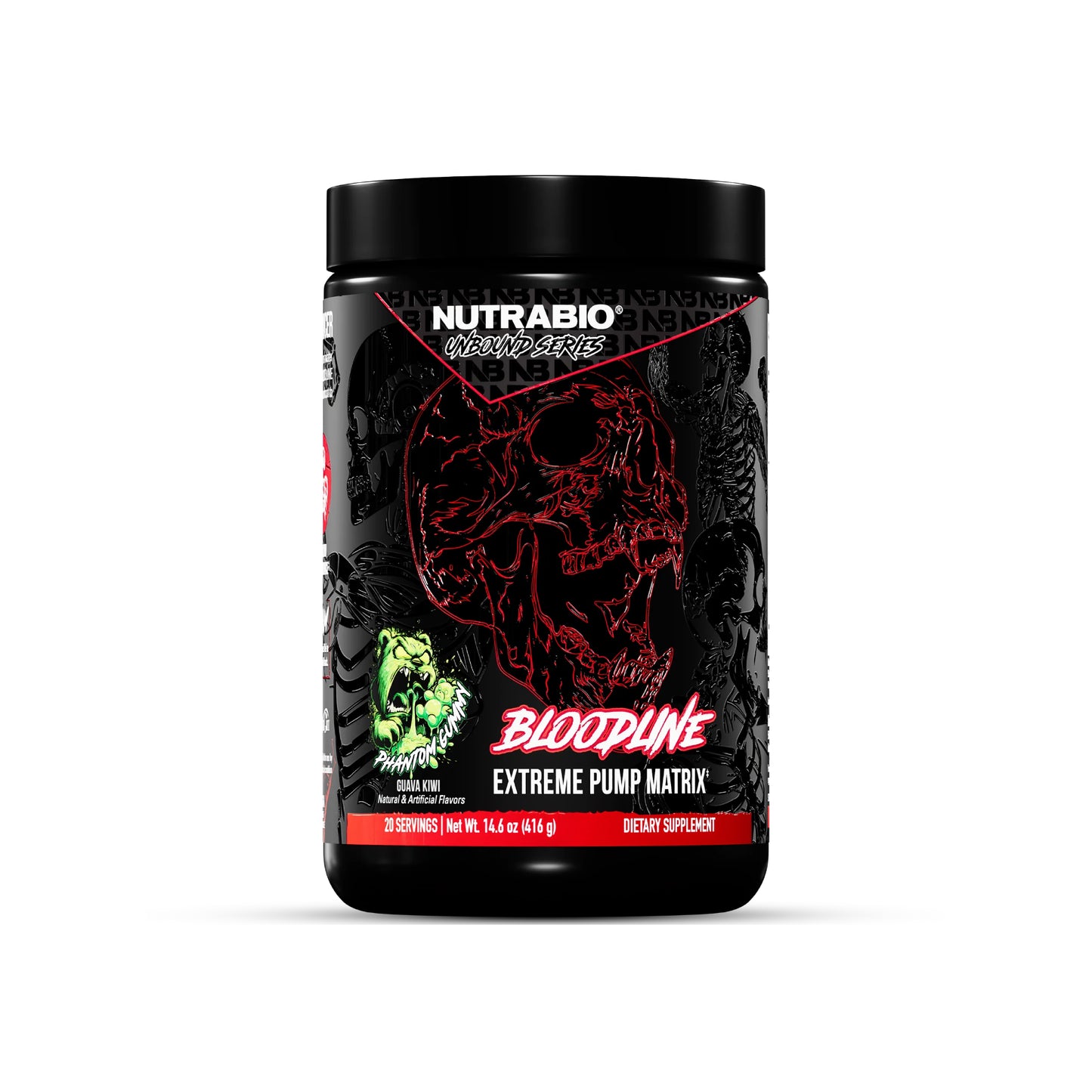 Nutrabio – Unbound Bloodline PHANTOM GUMMY 20 Servings