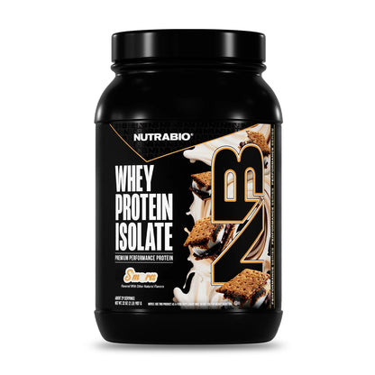 Nutrabio – Whey Protein Isolate S'MORES 2lbs