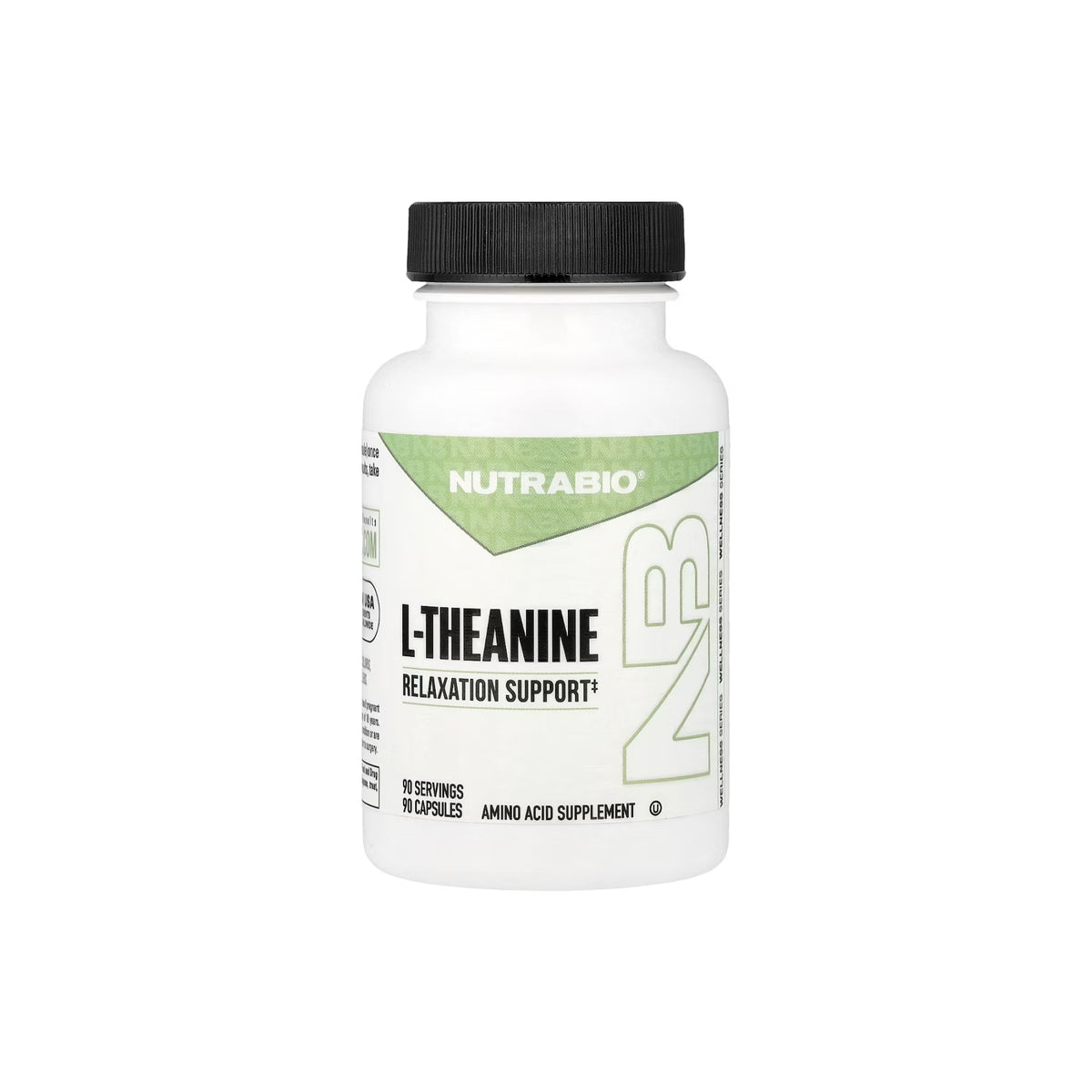 NUTRABIO - L-THEANINE (200MG) 90VCAPS