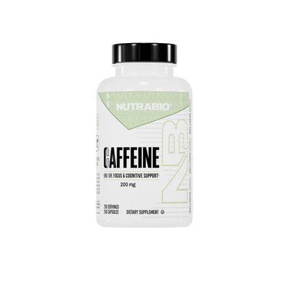 Nutrabio - Caffeine (200mg) 250 VCAPS