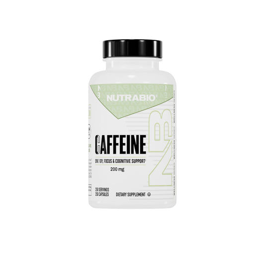 Nutrabio - Caffeine (200mg) 250 VCAPS