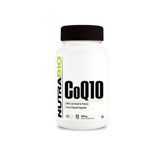 Nutrabio - CoQ10 (100mg) 60 Vegetable Capsules