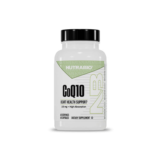 Nutrabio - CoQ10 (100mg) 60 Vegetable Capsules