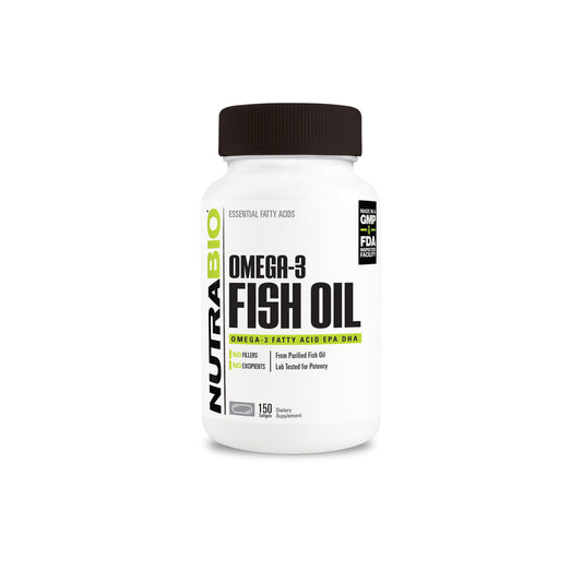 Nutrabio – Omega-3 Fish Oil 150 Softgels