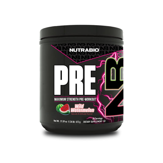 Nutrabio - PRE-Workout WATERMELON 20 Servings