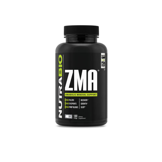 Nutrabio – ZMA 180 Vegetable Capsules