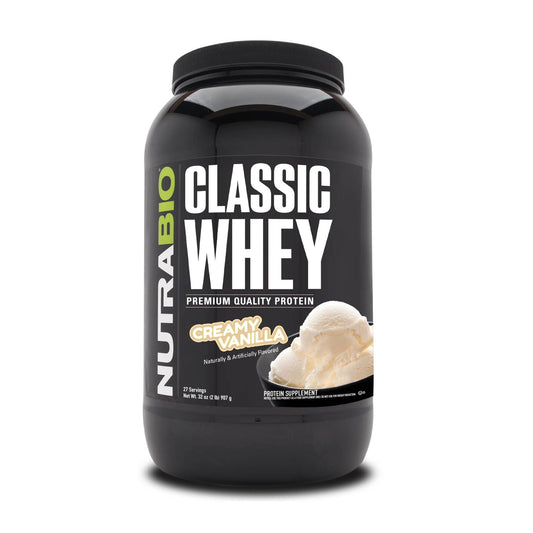 Nutrabio - Classic Whey CREAMY VANILLA 2lbs