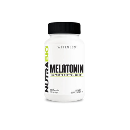 Nutrabio – Melatonin 3mg 120 Vegetable Capsules