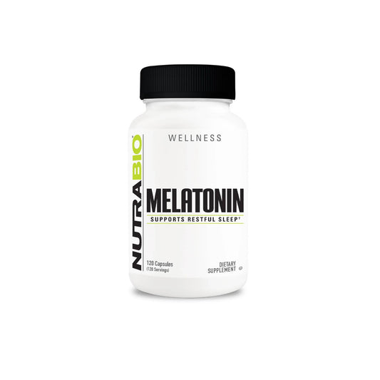 Nutrabio – Melatonin 3mg 120 Vegetable Capsules