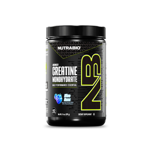 Nutrabio – Creatine Monohydrate BLUE RAZZ 60svg