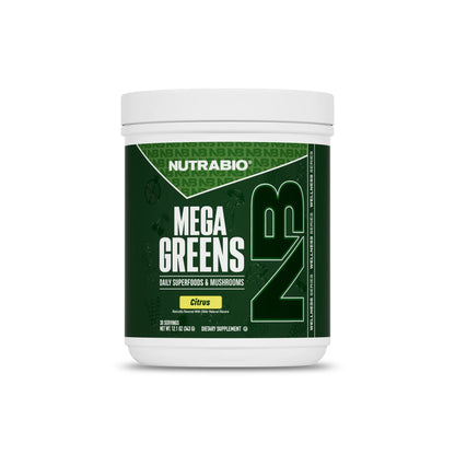 Nutrabio – Mega Greens CITRUS 30svg
