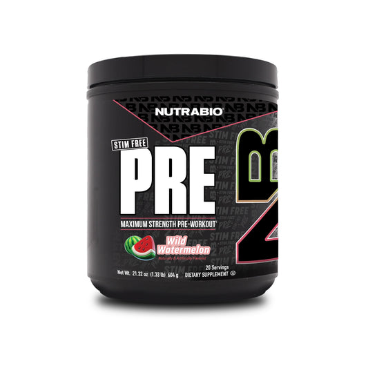 Nutrabio - Pre Stim Free - WILD WATERMELON 20 servings