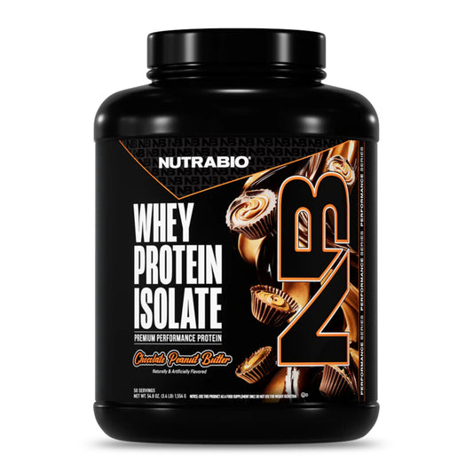 Nutrabio – Whey Protein Isolate CHOCOLATE PEANUT BUTTER BLISS 5lbs
