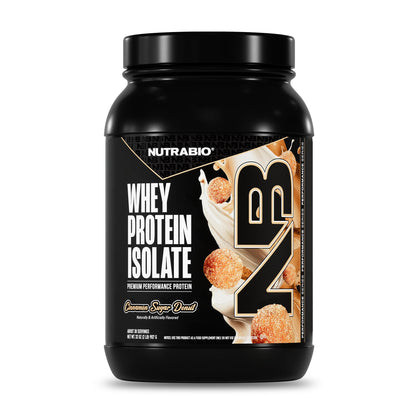 Nutrabio – Whey Protein Isolate CINNAMON SUGAR DONUT 2lbs