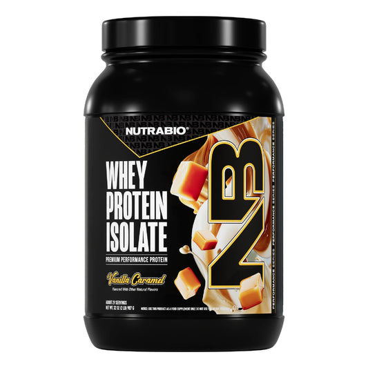 Nutrabio – Whey Protein Isolate VANILLA CARAMEL 2lbs