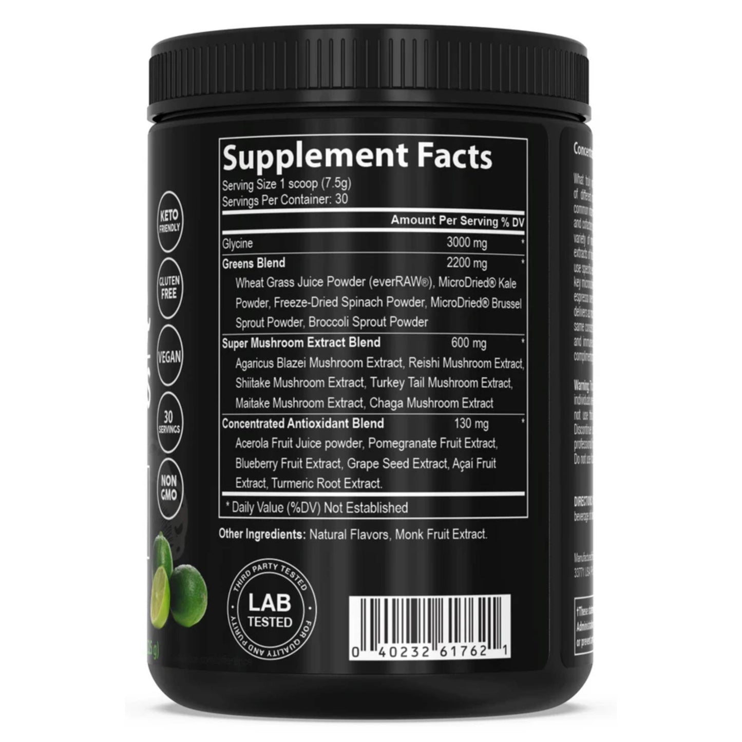 PESCIENCE - Greens & Superfoods LIME 225g