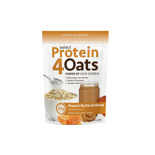 PESCIENCE - Select Protein4Oats PEANUT BUTTER & HONEY 269G (11/1/25 Exp)