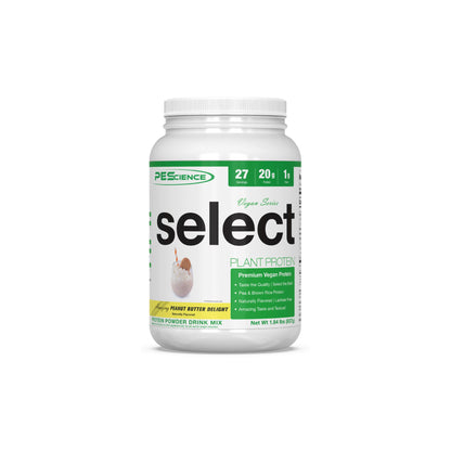 PESCIENCE - Select Vegan Protein PEANUT BUTTER DELIGHT 1.84lbs