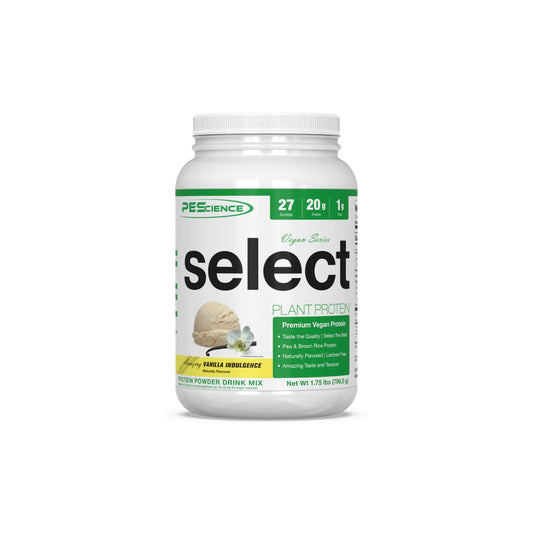 PESCIENCE - Select Vegan Protein VANILLA INDULGENCE 1.75lbs (10/1/25 Exp)