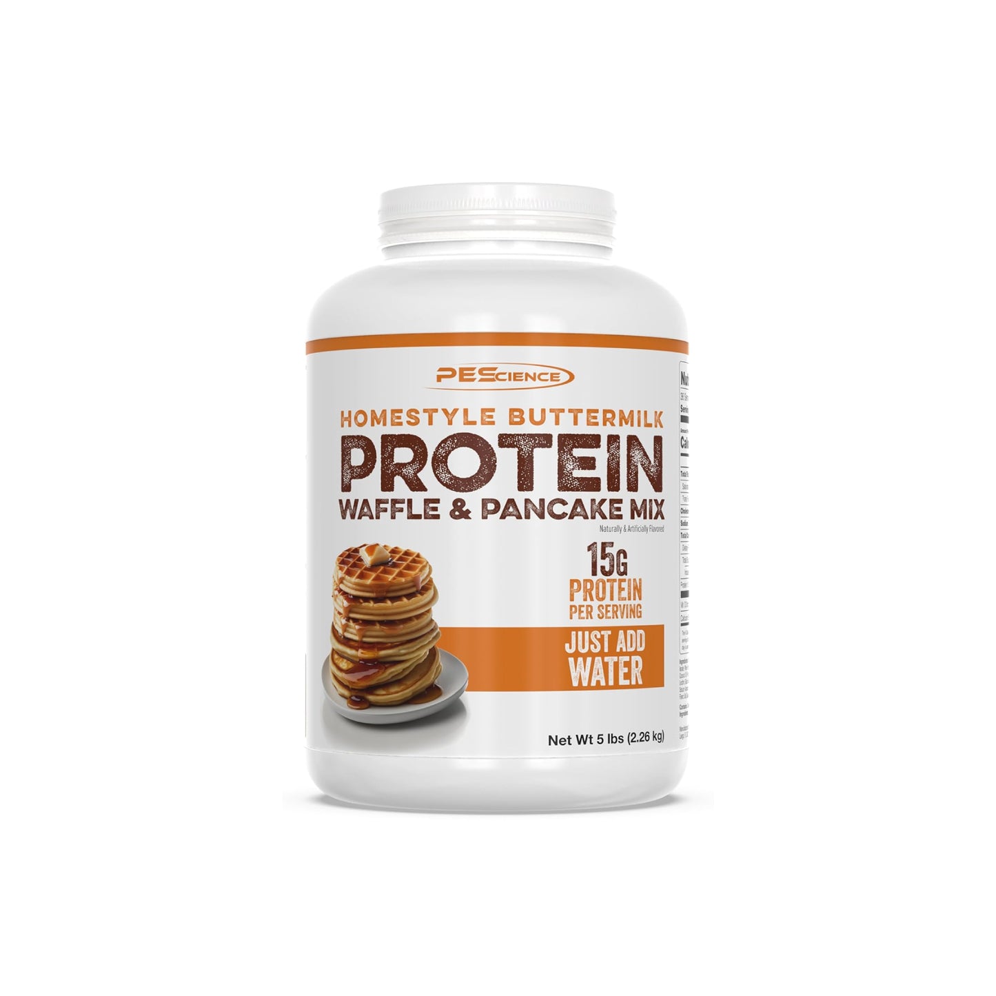 PESCIENCE - Protein Pancake & Waffle Mix HOMESTYLE BUTTERMILK 5LBS