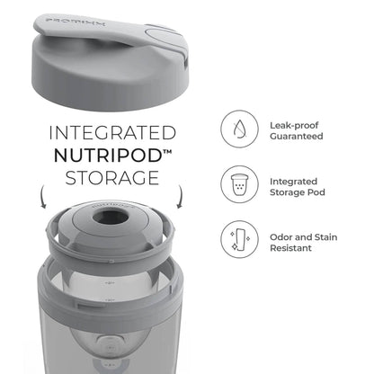 Promixx - PRO Electric Shaker COOL GRAY 600ml
