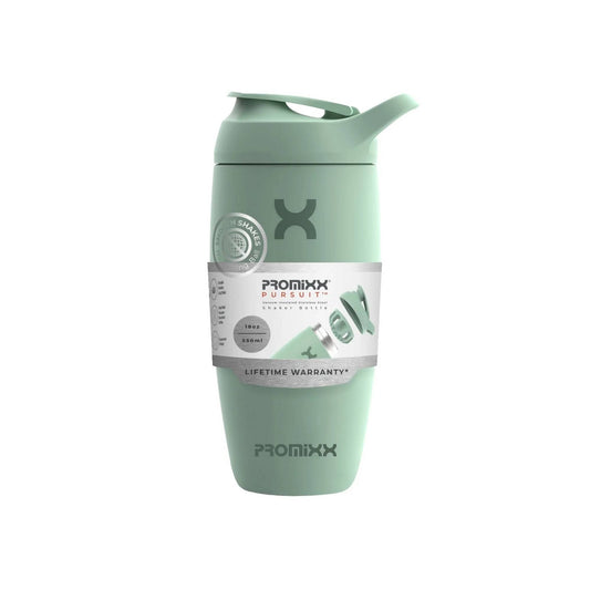 Promixx - Pursuit Insulated Stainless Steel Shaker Bottle SEA GRASS GREEN 550ml