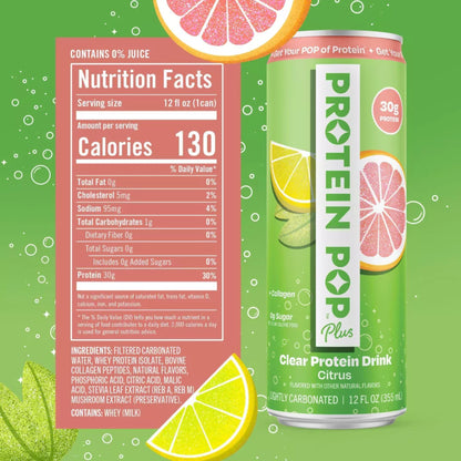 Protein Pop - Plus CITRUS 355ml