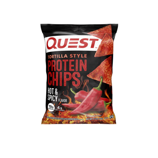 Quest Nutrition - Protein Chips TORTILLA STYLE HOT & SPICY