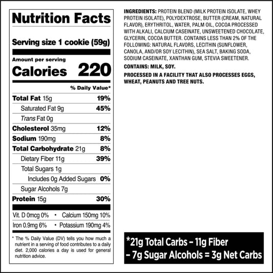 Quest Nutrition – COOKIE DOUBLE CHOCOLATE CHIP