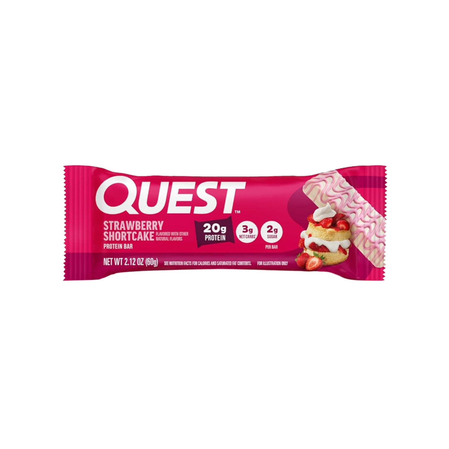 Quest Nutrition – Protein Bar STRAWBERRY SHORTCAKE