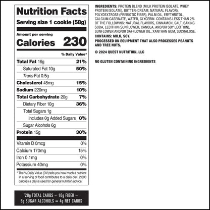 Quest Nutrition – COOKIE SNICKERDOODLE